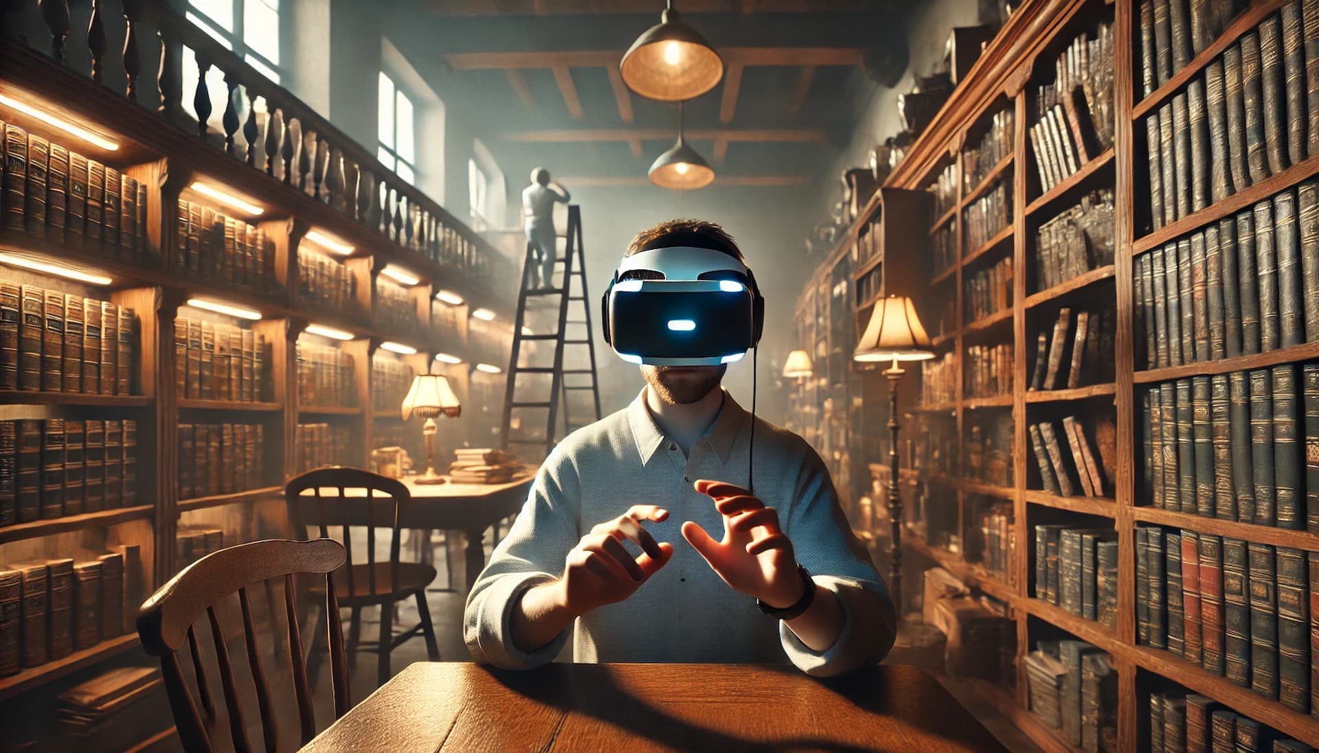 Virtual Reality Libraries: Immersive Learning Experiences for Book Lovers gallery image 1